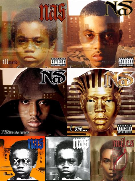 Nas' Album Covers: The Visual Narratives of a Legend